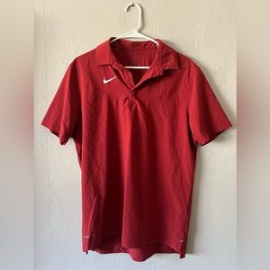 Red dri-fit  Nike Shirt
